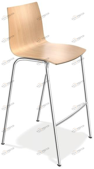 Casala Табурет из бука с подставкой для ног Onyx barstool 2440/07