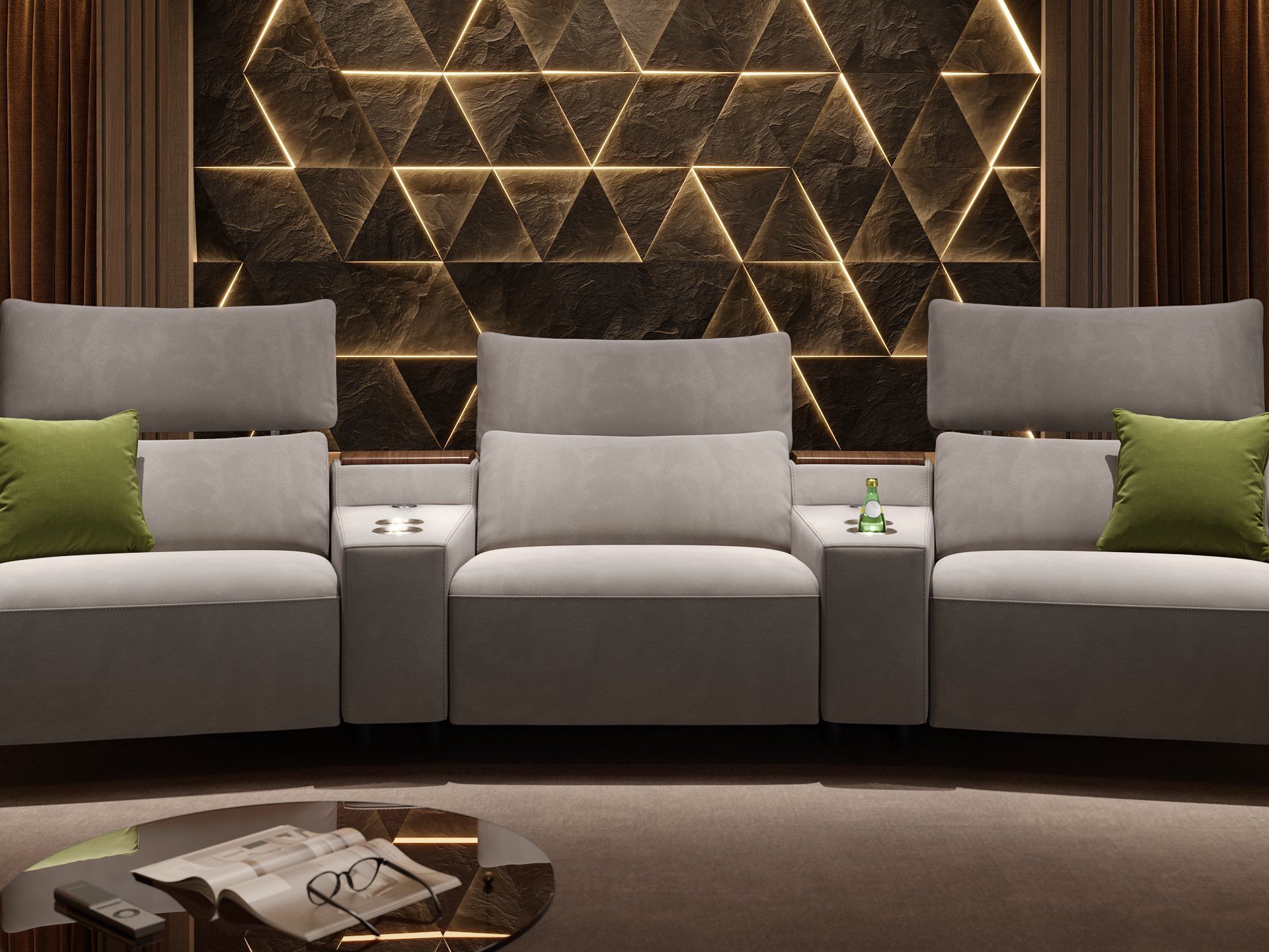 3-местный тканевый диван Sofanella Bienno Kino ARCH-00076333 - Вид №6