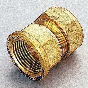 Муфта ВР 28 x 3/4" обжим TIEMME
