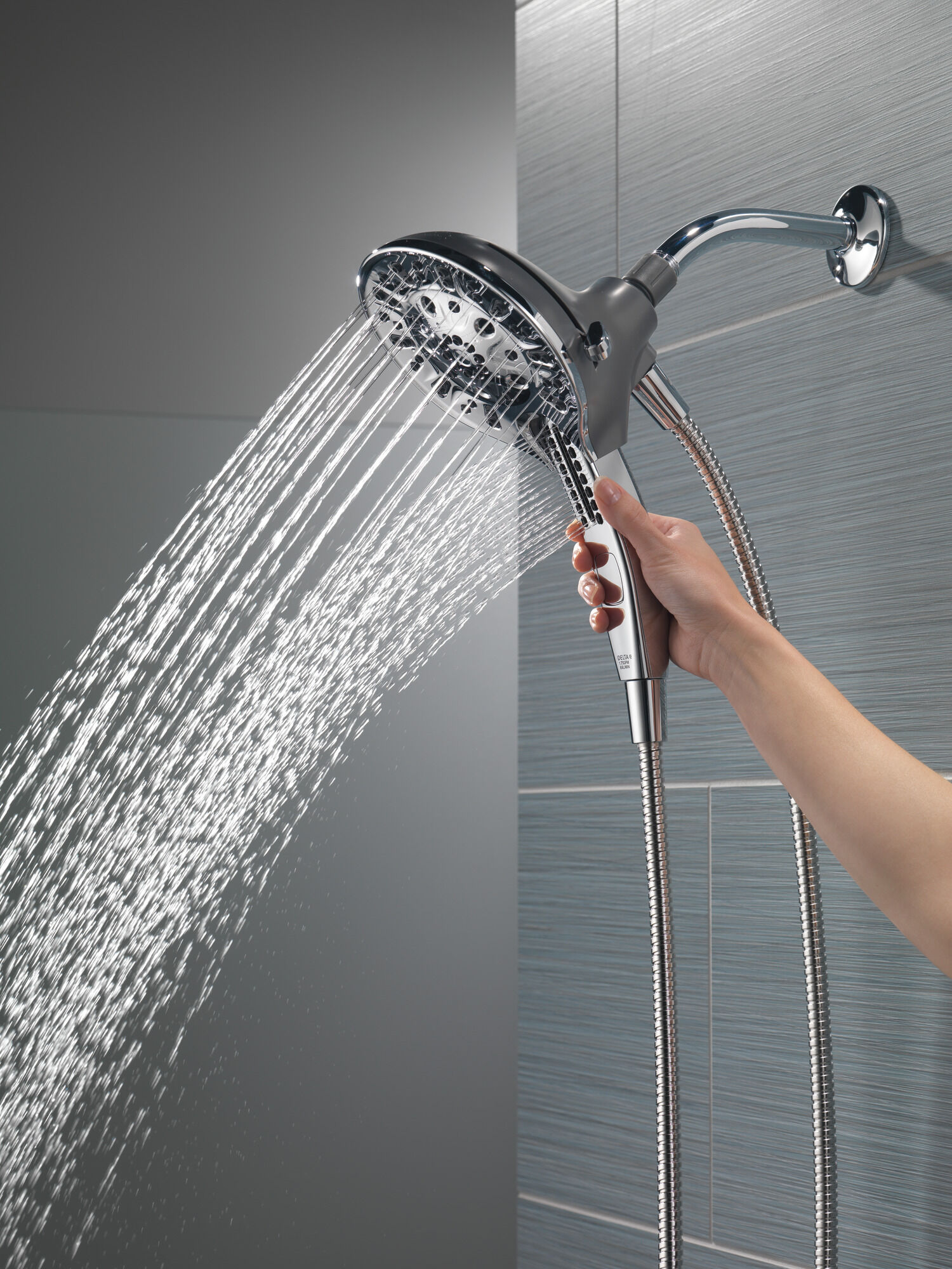 Душевая лейка Palm® с 5 струями Delta Faucet 75505WH - Вид №12