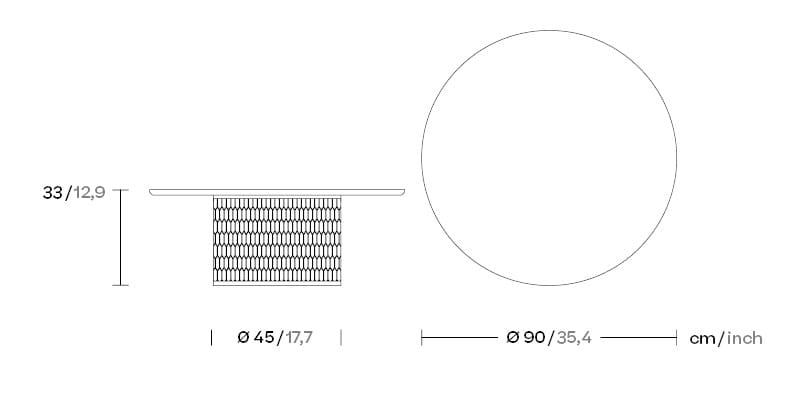 Садовый стол из тикового дерева Kettal сетка ARCH-00065465 - Вид №9
