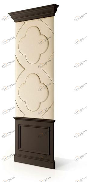 Carpanese Home Буазери из дерева и ткани Heritage 6052