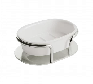 Gentry Home Керамический держатель стакана St James Никель GH100589