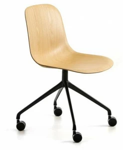 arrmet Кресло из ясеня на козлах на колесиках Máni wood