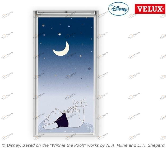 Velux Тканевая шторка на мансардное окно Disney & velux dream 4611 