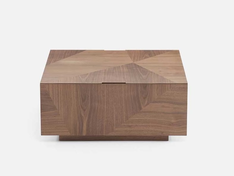 Деревянный низкий квадратный журнальный столик CASA Mare Nostrum ARCH-00096782 - Вид №1