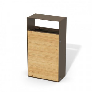Eight Steel-Wood Details Lab23 Урны