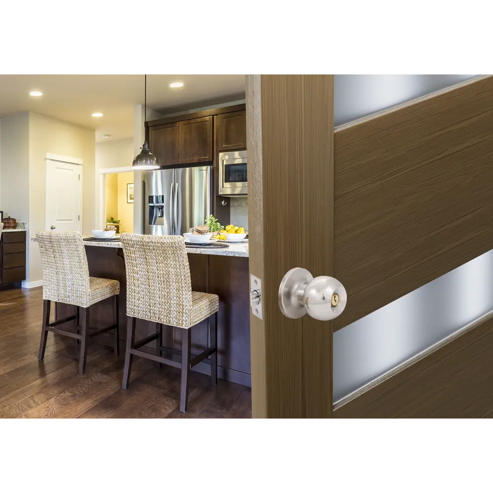 Santreyd Ручка-кноб для межкомнатных дверей с фиксатором, хром 89347016 STLM-1323779 - Вид №9