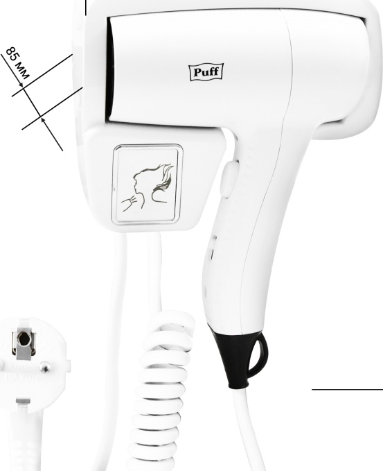 1405.006 Фен для волос 1201 PUFF  - Вид №8