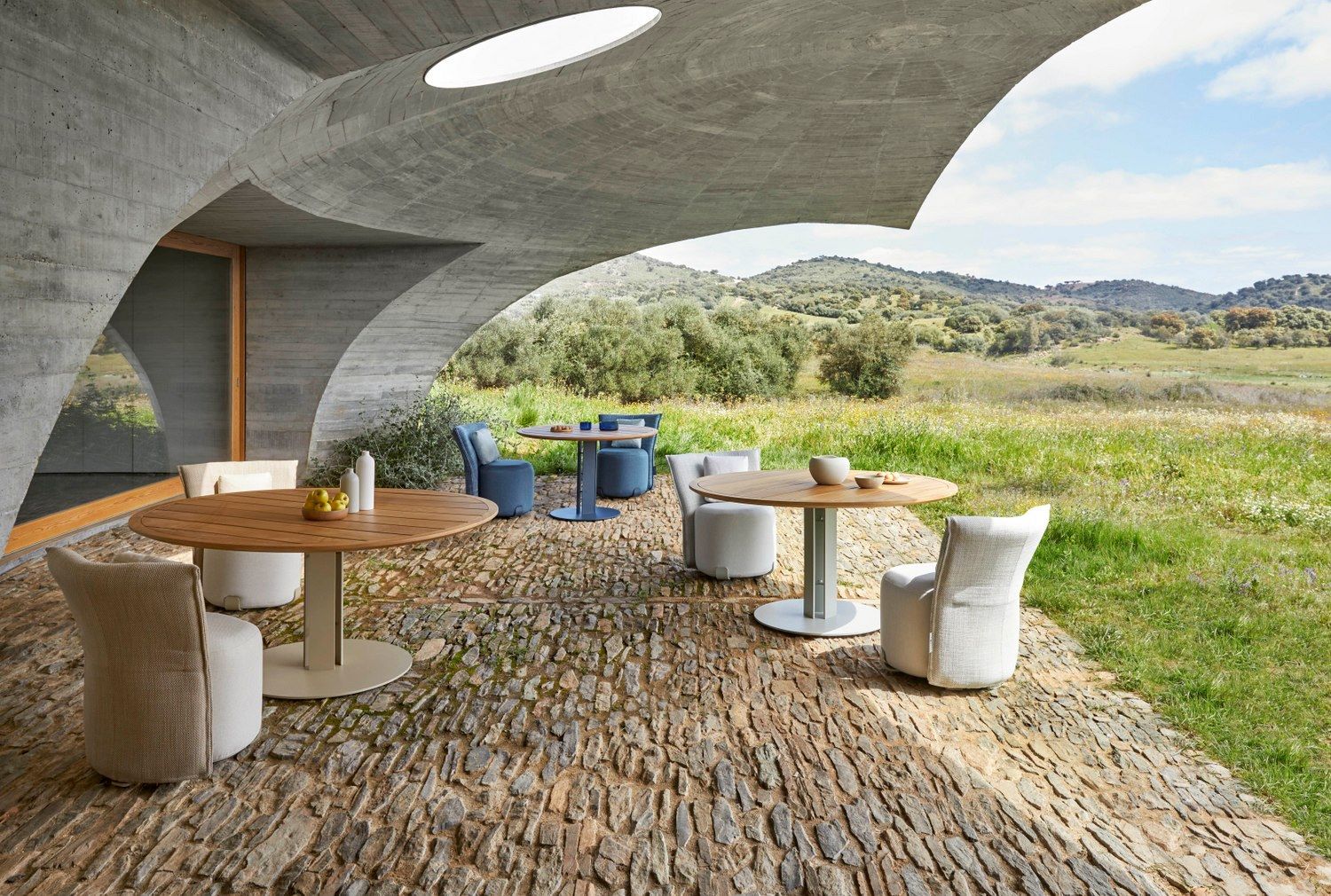 Ткань сад стул GANDIABLASCO Isla ARCH-00066282 - Вид №8