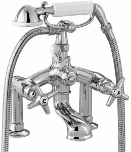 RUBINETTERIE STELLA Смеситель для душа на 2 отверстия с ручным душем Italica It02207