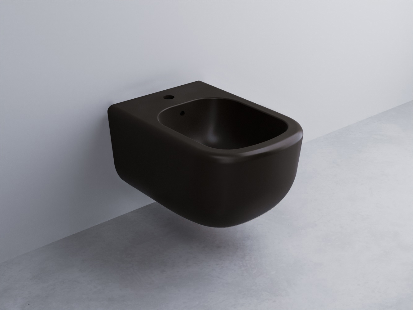 ERBS-LV Биде подвесное с одним отверстием под смеситель, в комплекте с крепежами cielo Era Ceramica Cielo