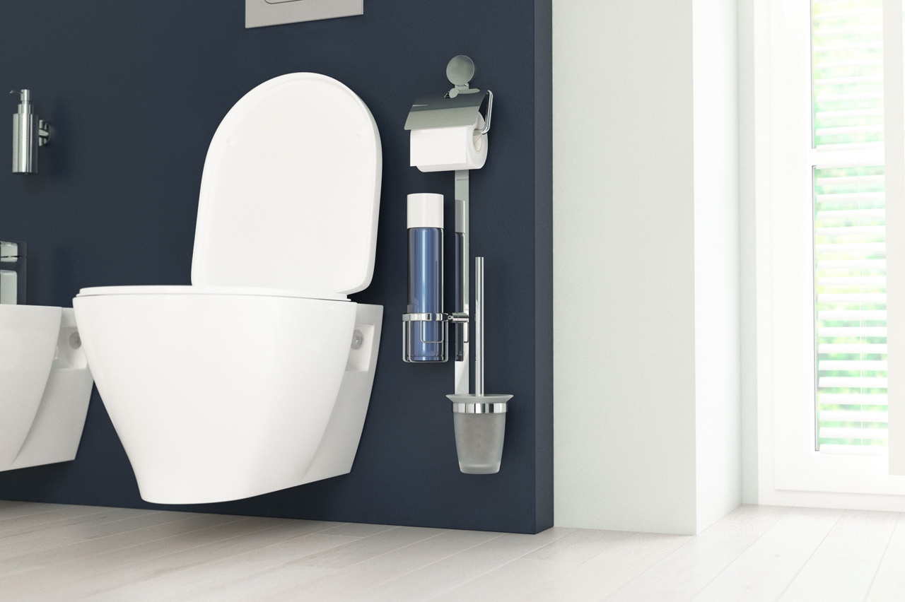 HAR 054 Штанга с 3-мя аксессуарами для туалета 72 cm ARTWELLE Harmonie - Вид №2