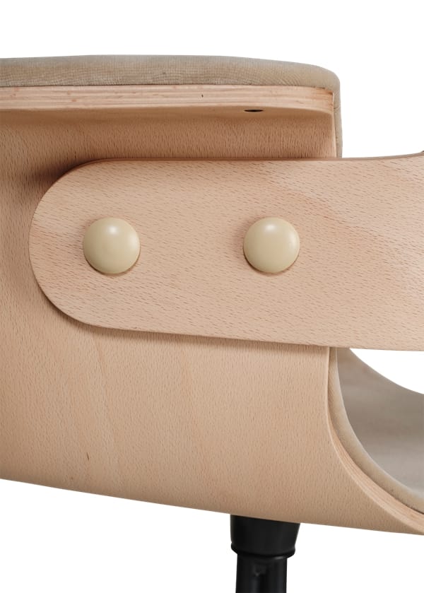 Кресло на колесиках с мягким сиденьем BD Barcelona Showtime ARCH-00141831 - Вид №7