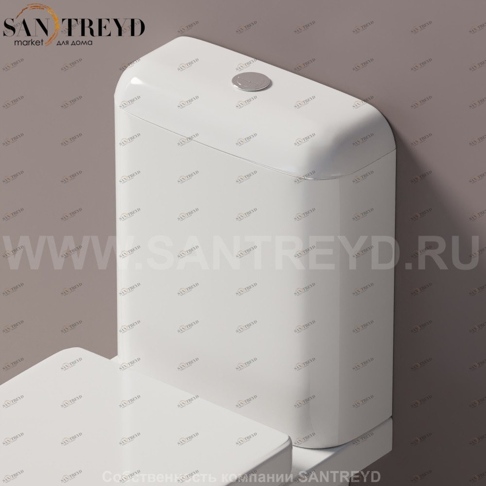 QK39.9016 Бачок для унитаза Белый Ceramica Flaminia Quick Италия