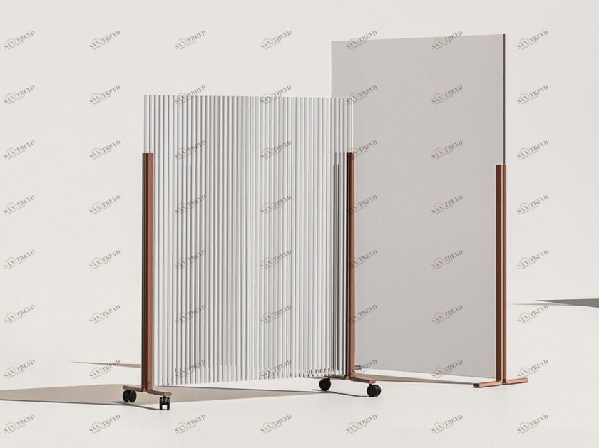 Manerba Отдельно стоящая перегородка из поликарбоната на колесах Hinoki sun-id-1469871