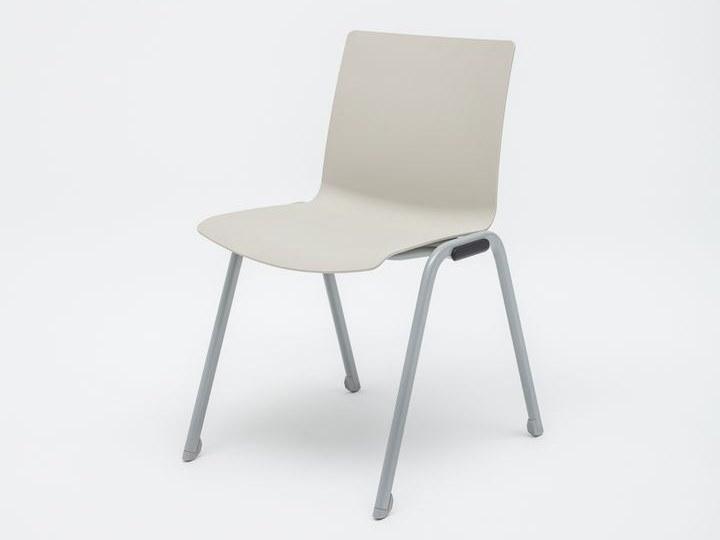 MDD Штабелируемый пластиковый стул для залов ожидания Shila sun-id-1377109 - Вид №3