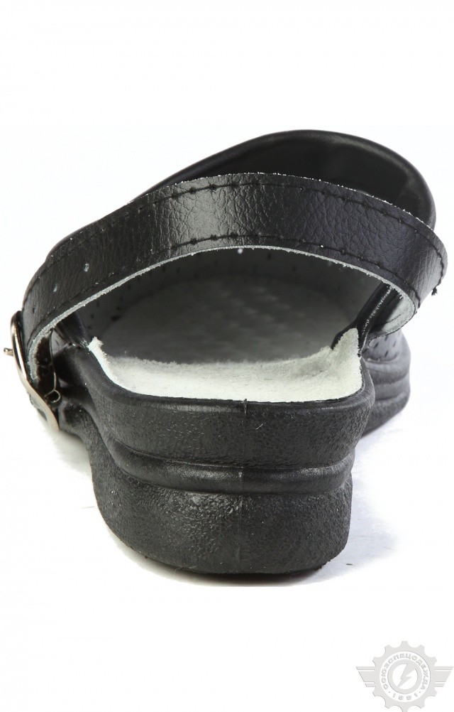 61808 Туфли Сабо женские темные  Медицинская обувь размер 39 Спецодежда  - Вид №4