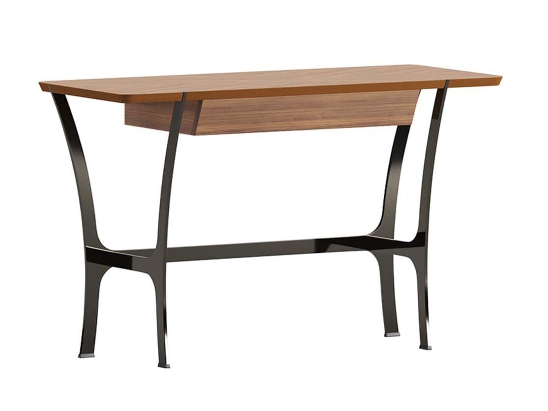 Прямоугольная консоль из шпона с ящиками Ersa Ravel ARCH-00141884 - Вид №4