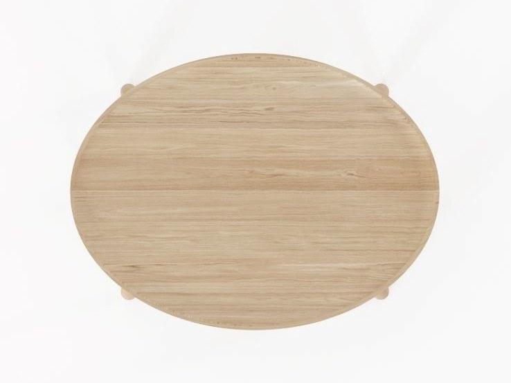 KARPENTER Овальный журнальный столик из массива дерева East Ea06-oo, ea06-wo - Вид №3