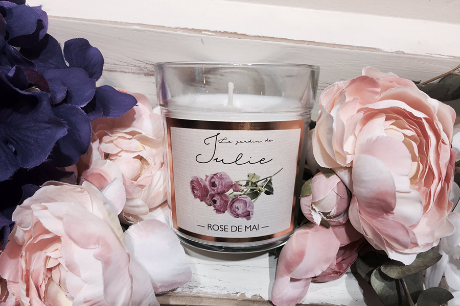 VV008RMLJ Свеча ароматическая , le jardin de julie, майская роза, 30 ч Ambientair  - Вид №2