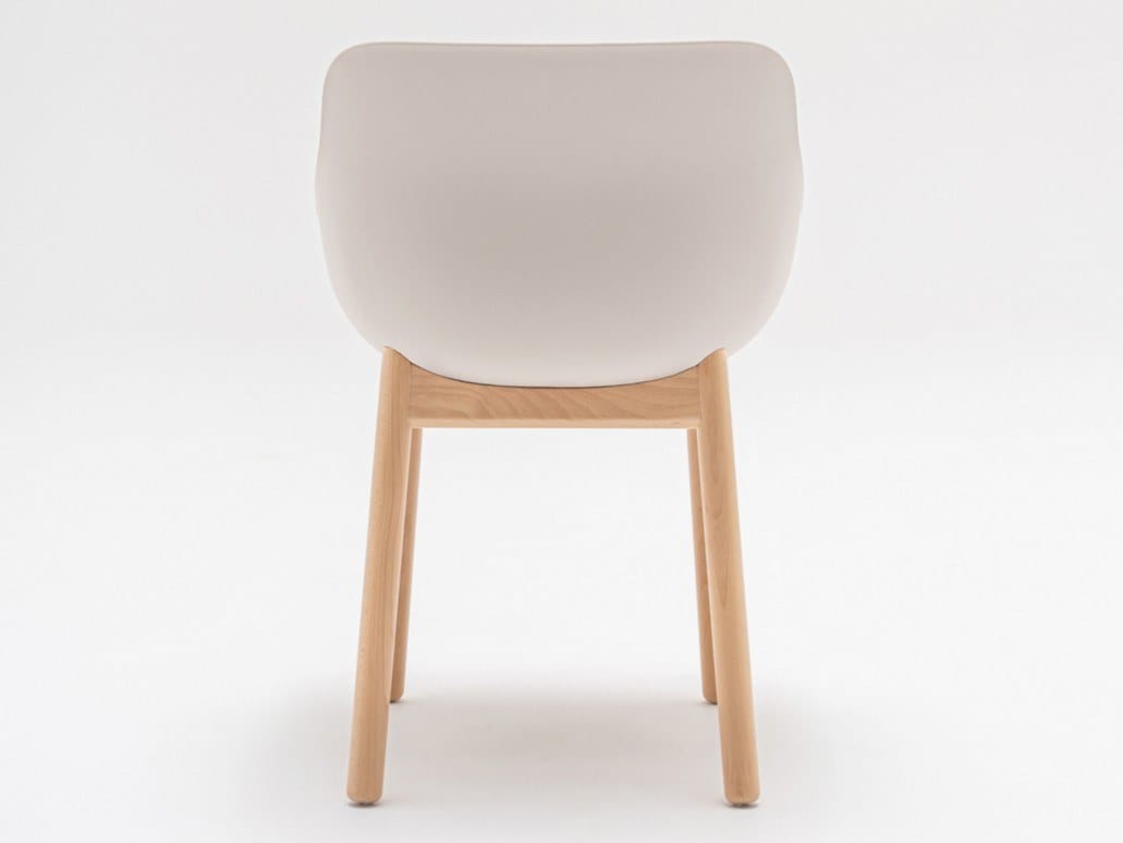 Тканевый стул с деревянной основой и подлокотниками MDD Baltic ARCH-00110088 - Вид №1