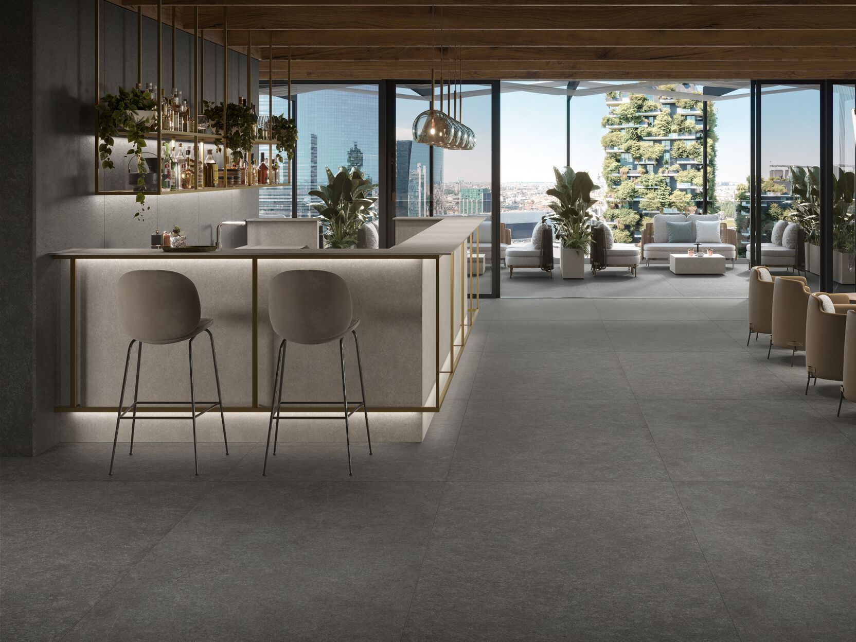 Пол / облицовка керамогранита с эффектом камня Atlas Concorde Boost Mineral ARCH-00122293 - Вид №3