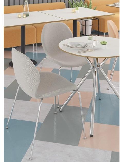 Ersa Круглый стол из ламината на металлической основе Kilig sun-id-1454834 - Вид №2