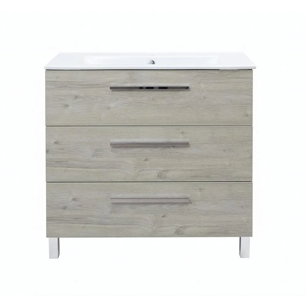 Тумба Santreyd Мадрид Квадро для ванной с тремя ящиками 84439268 Ванная комната STLM-0980014