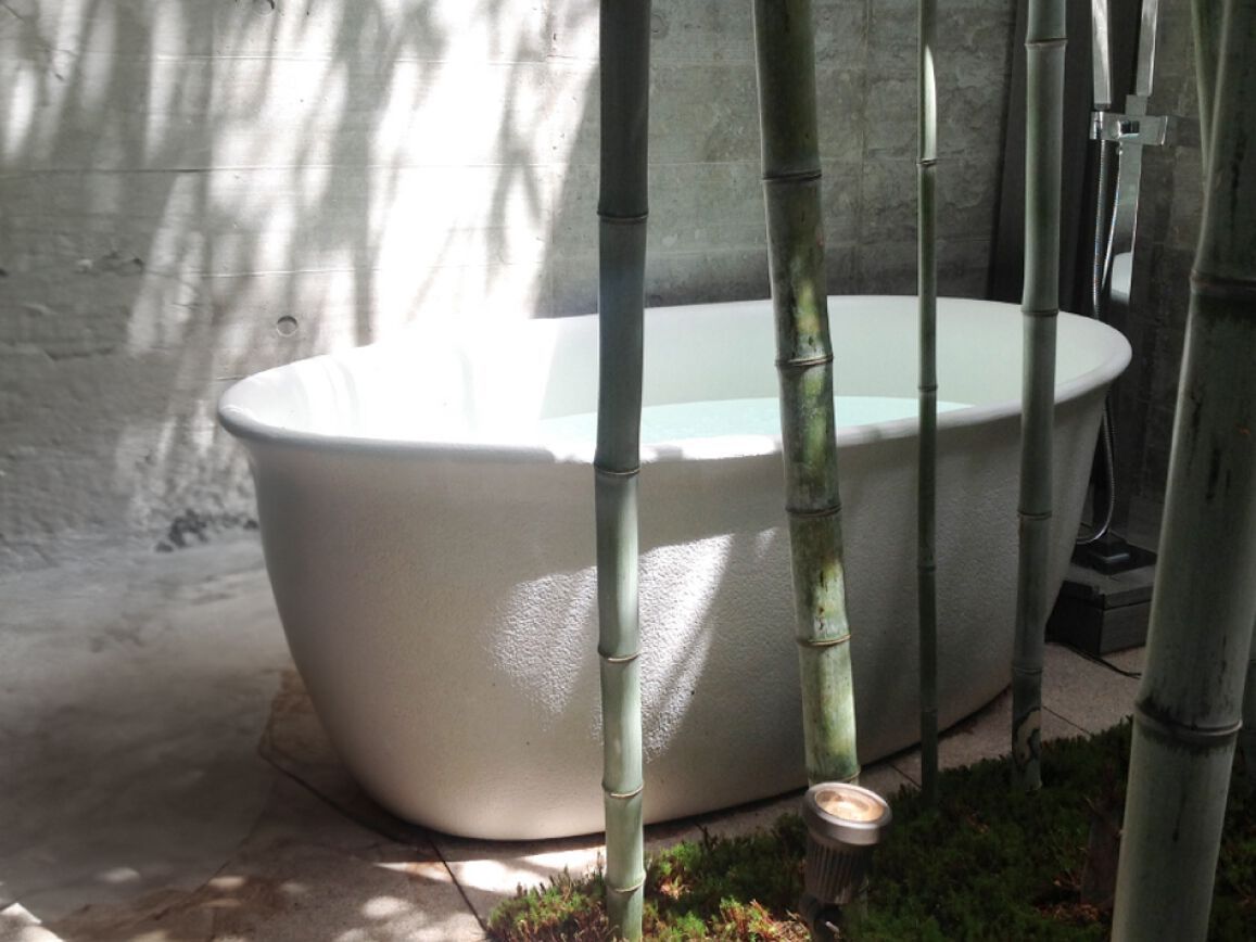 Керамическая ванна с овальным центром HEALING Shigaraki ARCH-00110540