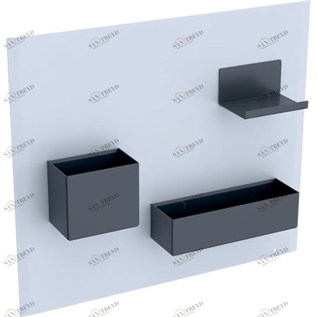 GEBERIT 500.649.16.1 Магнитная доска Geberit с многофункциональными ящиками 