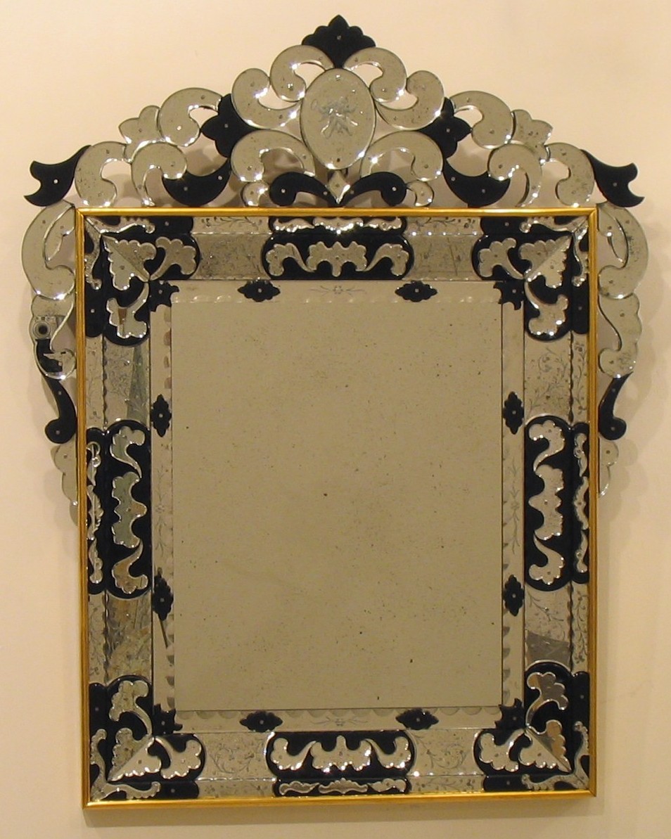 2099 ORIGINALMURANOGLASS Венецианское зеркало Savoia  см  - Вид №1