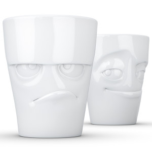 T01.27.01 Набор из 2 кружек tassen grumpy & impish 350 мл белый Tassen by FIFTYEIGHT PRODUCTS
