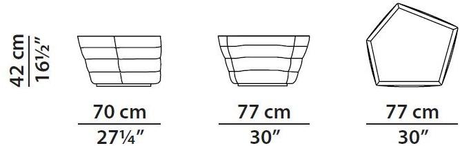 BAXTER Кожаный журнальный столик Tactile sun-id-1356276 - Вид №6