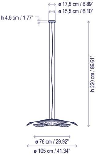 BOVER Подвесной светильник из поликарбоната Mediterrània sun-id-1439720 - Вид №4