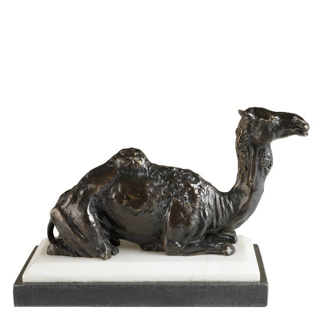 Статуэтка декоративная металлическая 24х37 см черная Camel EICHHOLTZ EICHHOLTZ 062729 Бронза;черный  - Вид №2