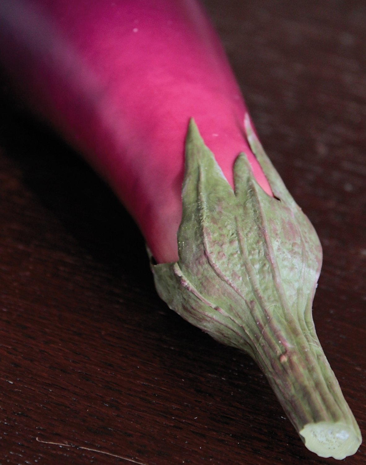 7052 215 a2 Искусственный баклажан, 20 см, слива H-andreas 