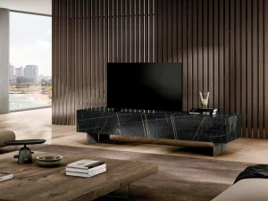 Lago Стеклянная тумба под телевизор Materia