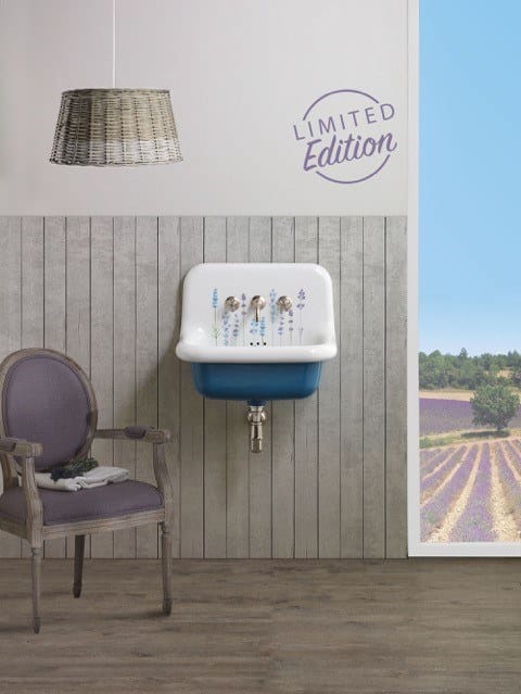 Керамическая прямоугольная подвесная раковина BLEU PROVENCE TrueColors ARCH-00114642 - Вид №4