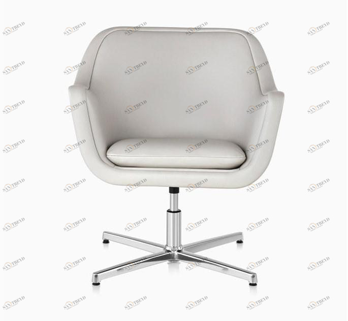 Herman Miller Мягкое кресло на 4 спицы с подлокотниками Bumper sun-id-1492171