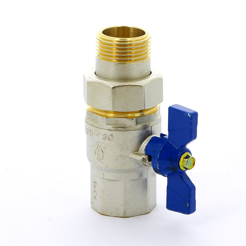 Кран шаровой НВ с разъемным соединением EVOLUTION бабочка F.I.V. 1" FIV 80005100 - Вид №2