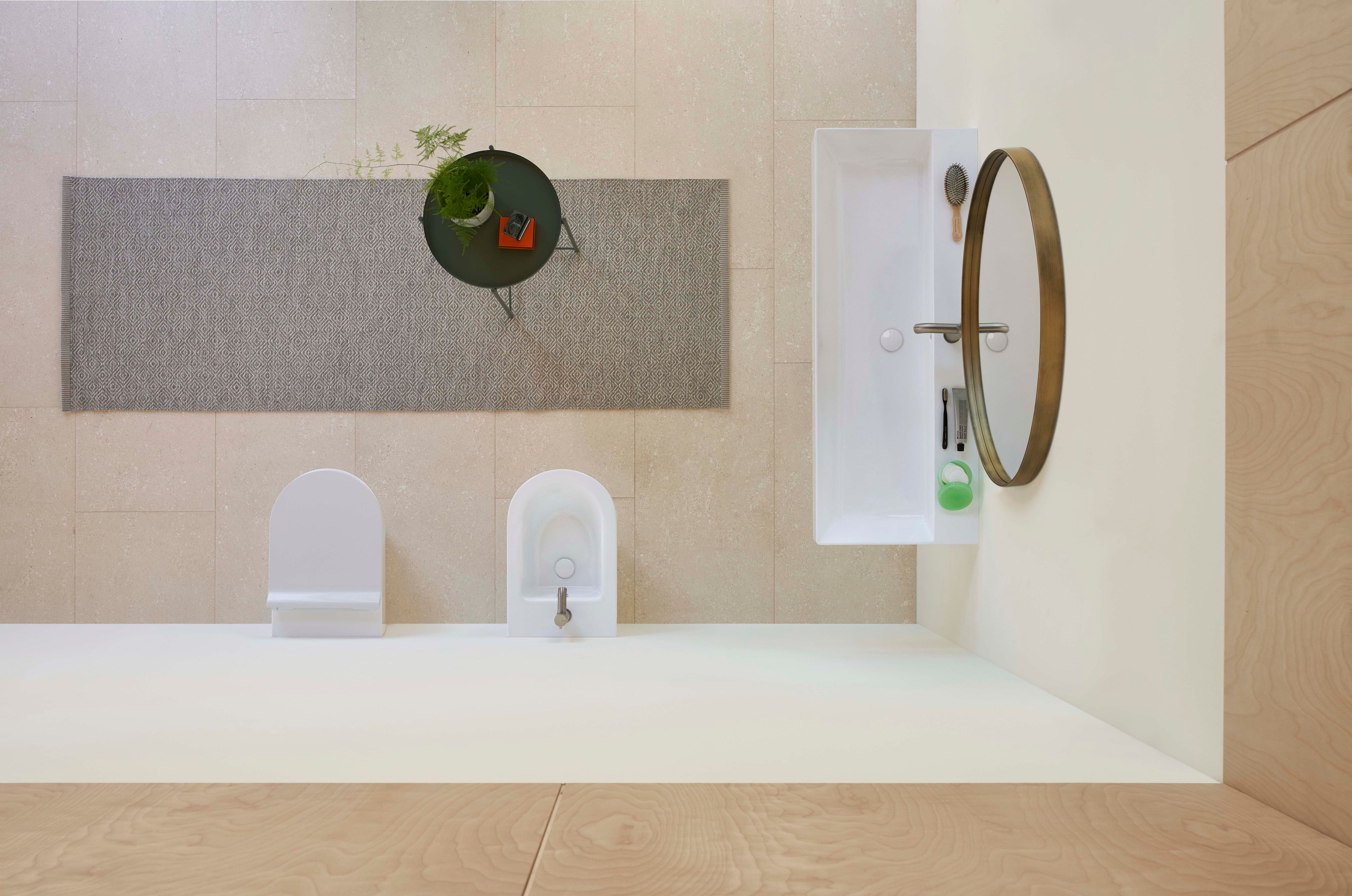 Биде провода стены с переливом пола GSI ceramica Kube X ARCH-00118325 - Вид №3