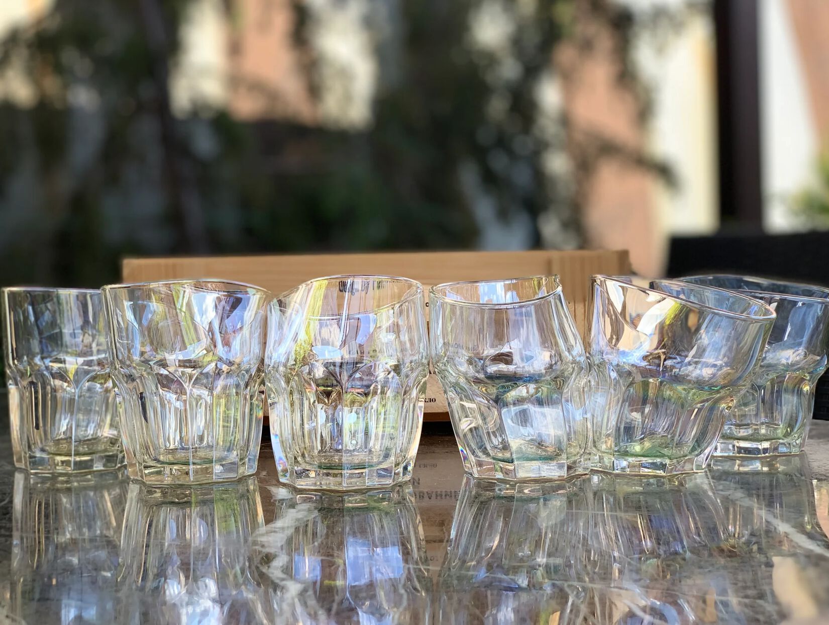 Набор стеклянных стаканов для воды PlusObject PEARLESCENT ARCH-00085562 - Вид №2