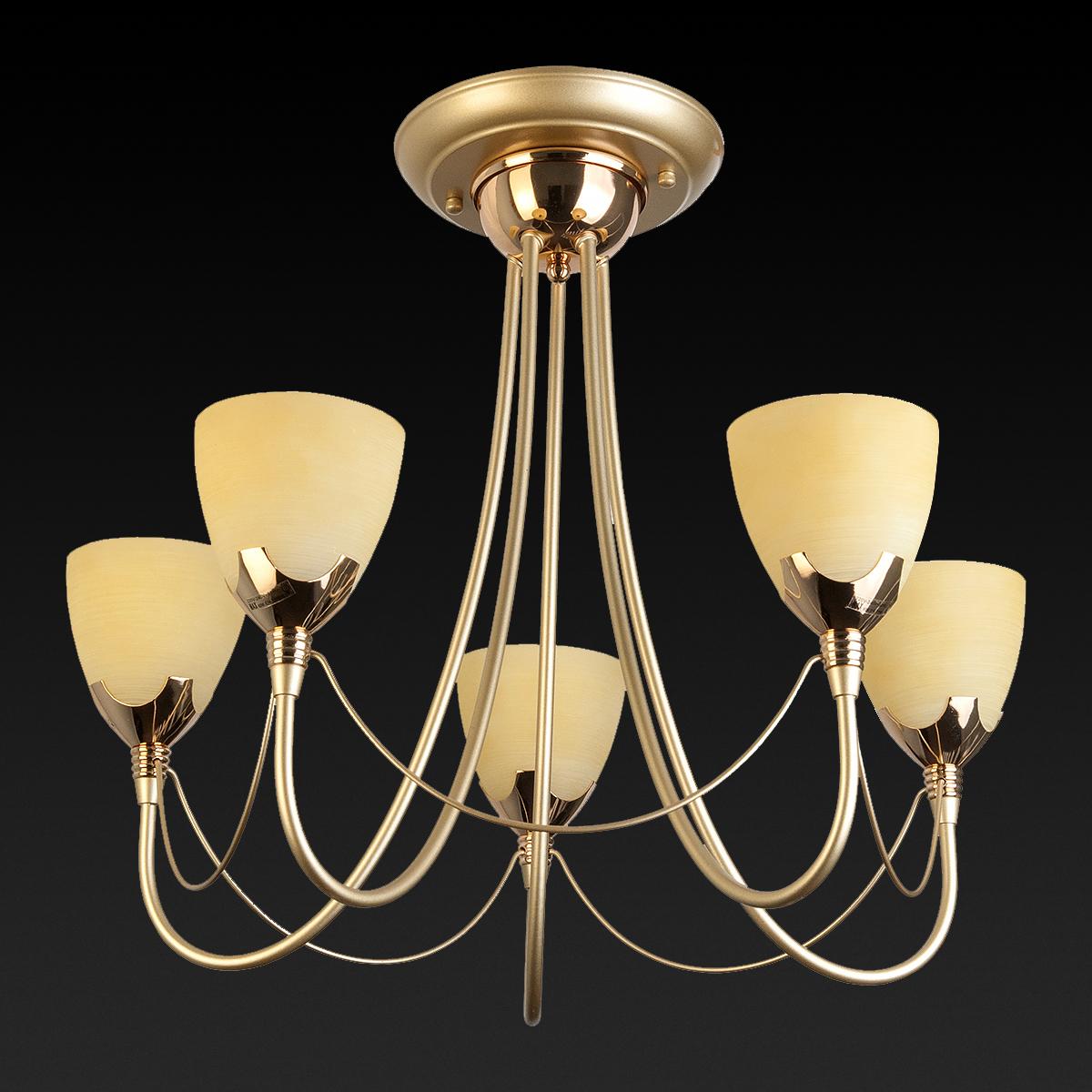 Потолочная люстра Toplight Lucia TL3630X-05MG TOPLIGHT LUCIA 183547 Золотой - Вид №2