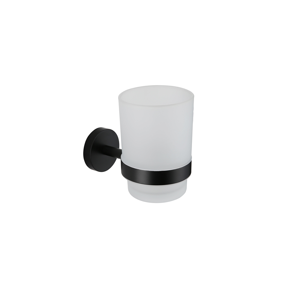 Стакан подвесной MELANA MLN-867010B черный 867 серия черная