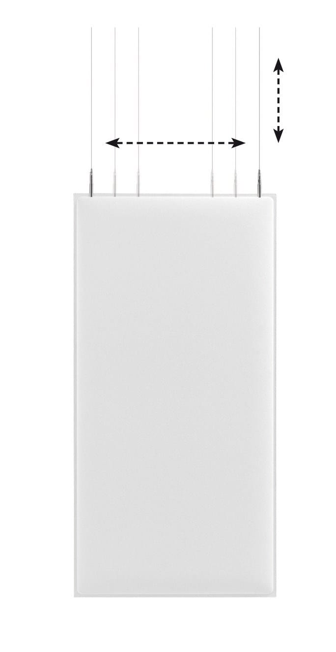 Акустическая подвесная панель из ткани Caimi Brevetti BAFFLE ARCH-00036094 - Вид №5