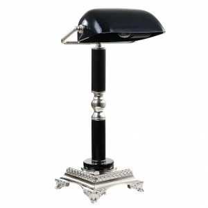 Настольная лампа библиотечная черная металлическая Vitaluce V2909/1L VITALUCE КЛАССИЧЕСКИЕ 00-3834852 Черный