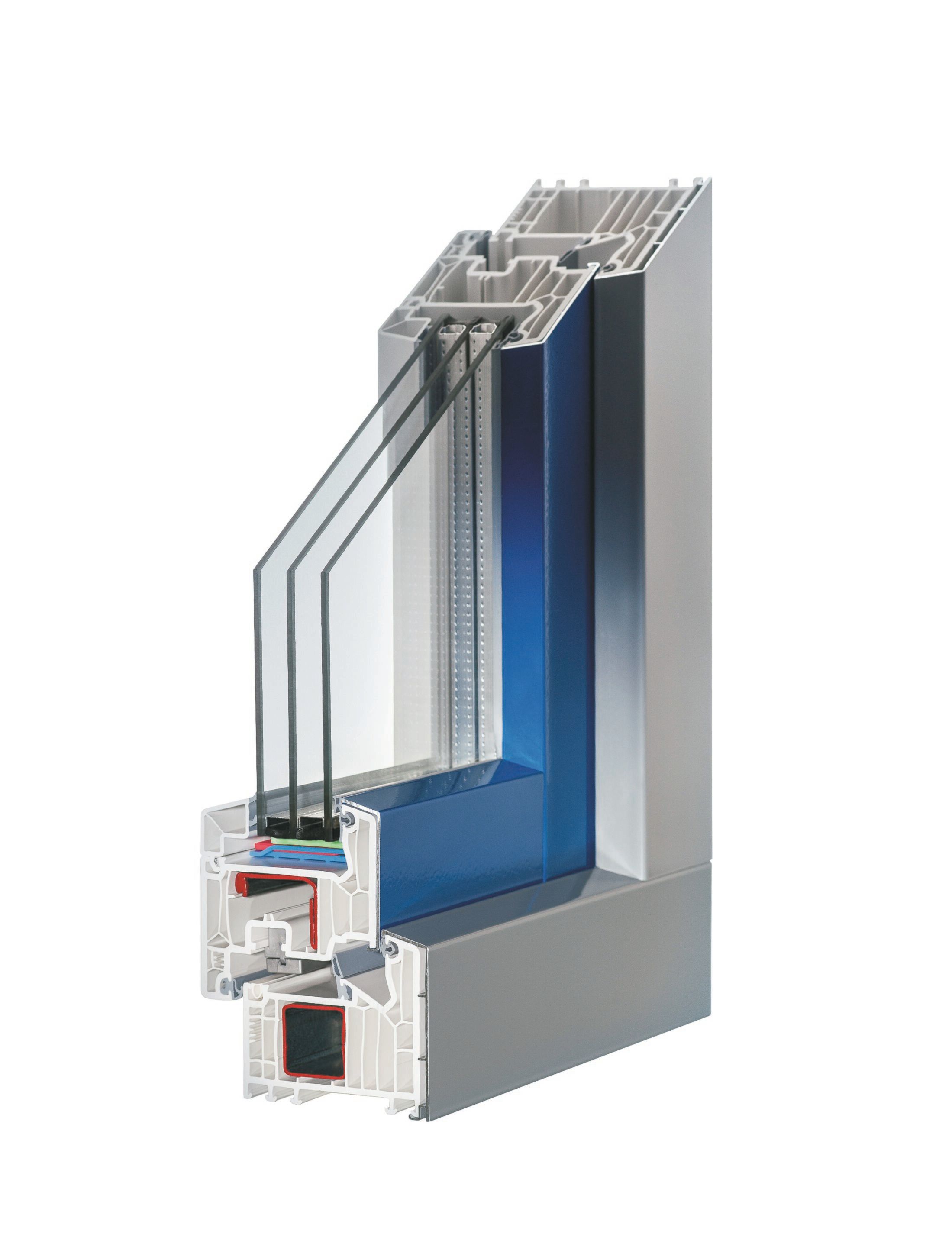 ПВХ створки окна Veka SOFTLINE 82 ARCH-00149520 - Вид №3