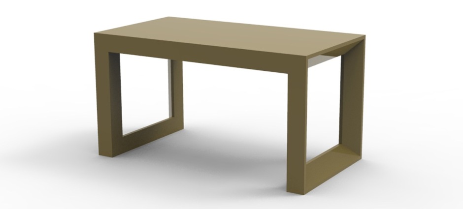 027312 Скамейка Vondom Frame - Вид №4