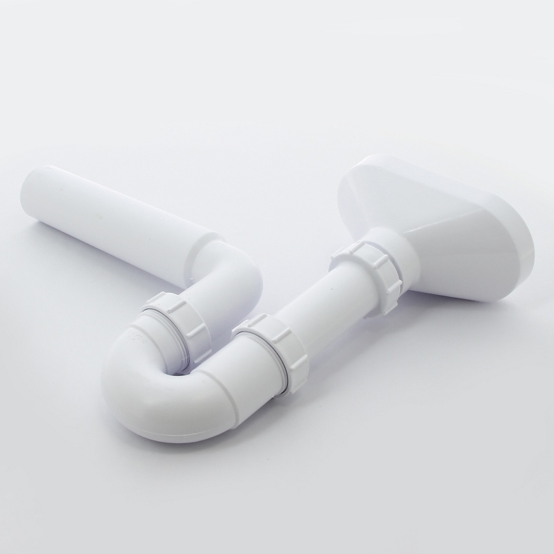 Сифон McAlpine трубный 1 1/2"х40 мм для разрыва потока с приемной воронкой вых. компресс. D=40 мм HC7FUN - Вид №2